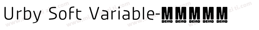 Urby Soft Variable字体转换